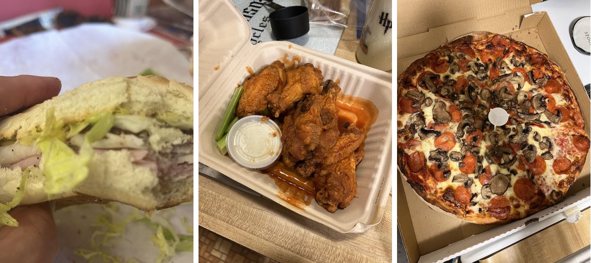 Doug's Pizza Menu